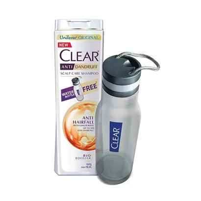 Clear Men Anti Dandruff Shampoo (Free Water Bottle) 350 ml